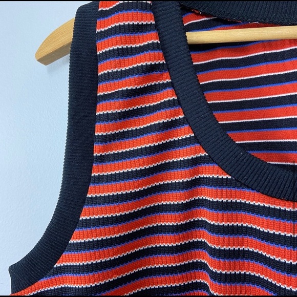 1970s striped ribbed tank top - Picture 7 of 9